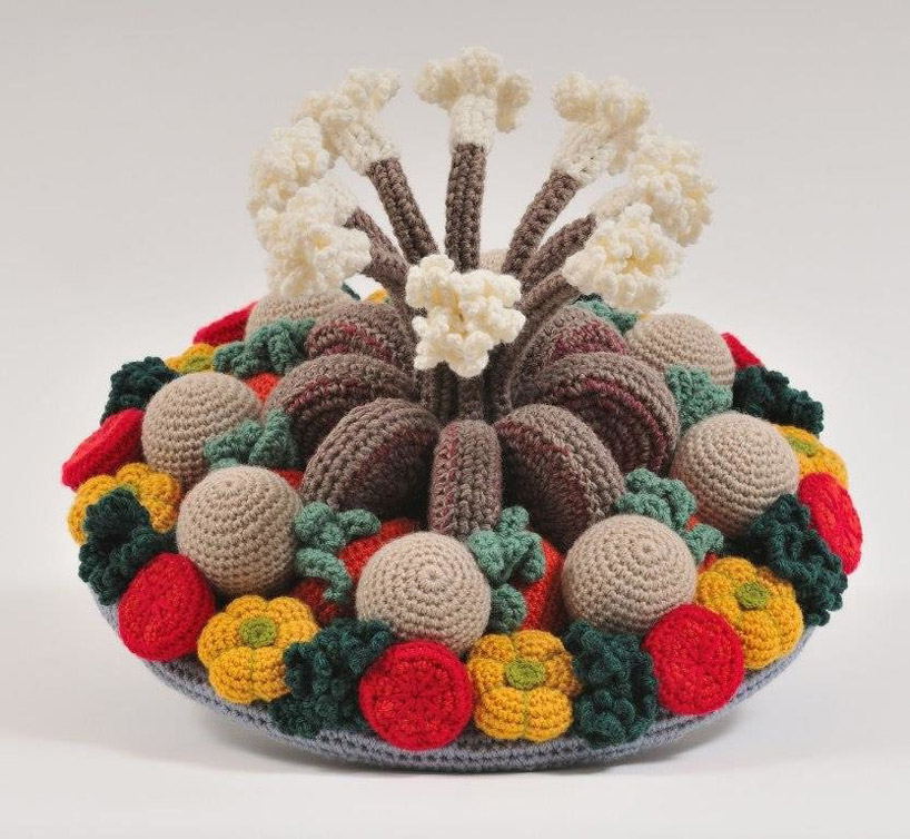Crocheted food4