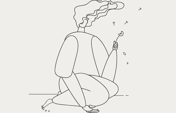 Minimalist Illustrations Of Characters