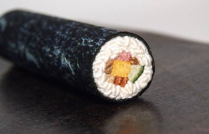 Fascinating Food Embroidery