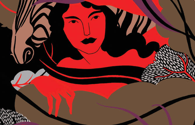 Feminine And Vivid Illustrations By Karolin Schnoor