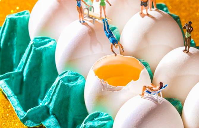 Funny Scenes With Miniatures Figures