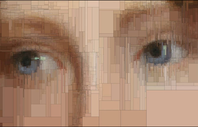 Digital Interpretations of Classical Paintings Using Algorithms