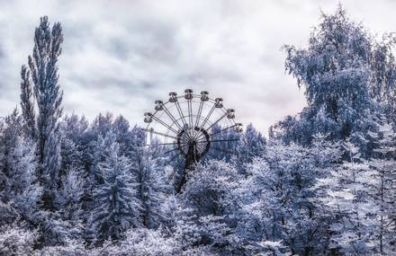 Chernobyl Captured in Infrared