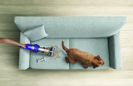 Cleverly Designed New Dyson Vacuum Cleaner