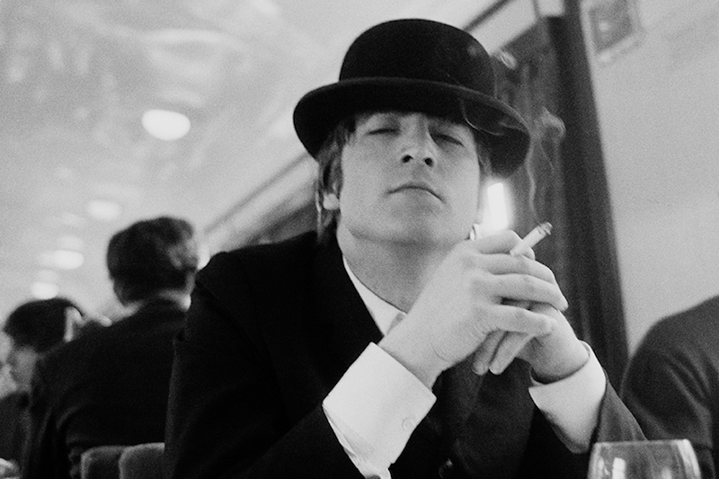 Astrid_Kirchherr_John_in_Bowler_Hat_1964_LR-beatles