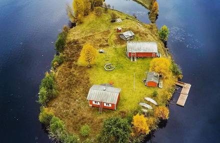 Kotisaari Island In Finland Through The Seasons