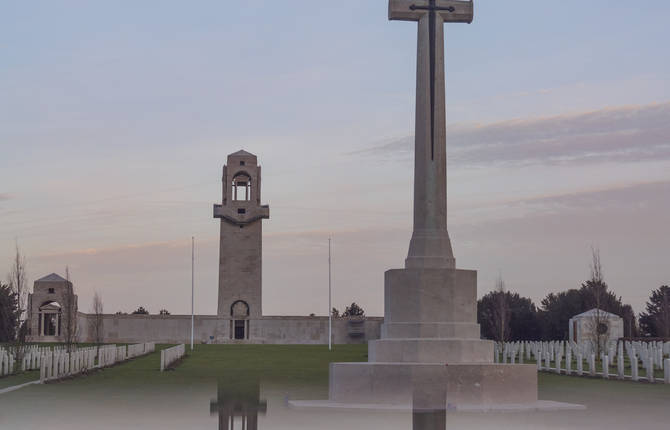 Beautiful Australian WWI Memorial in France