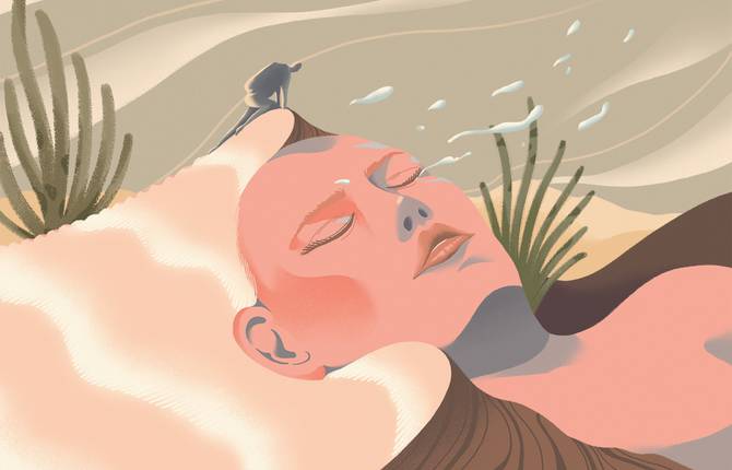 Subtle And Curvy Illustrations