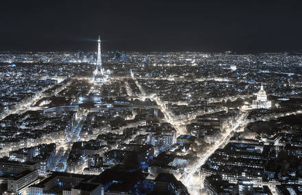 Paris Under The Infrared Eye