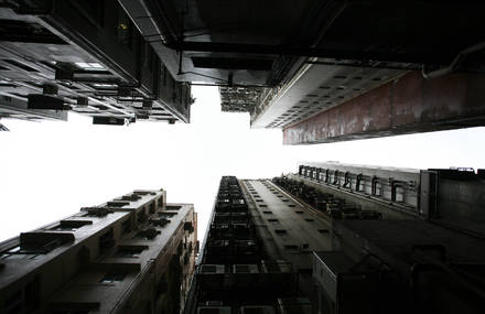 Towering Buildings and Maze-Like Streets of Hong Kong