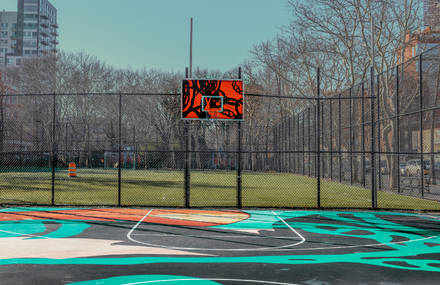 Charming Details of New York City Basketball Courts