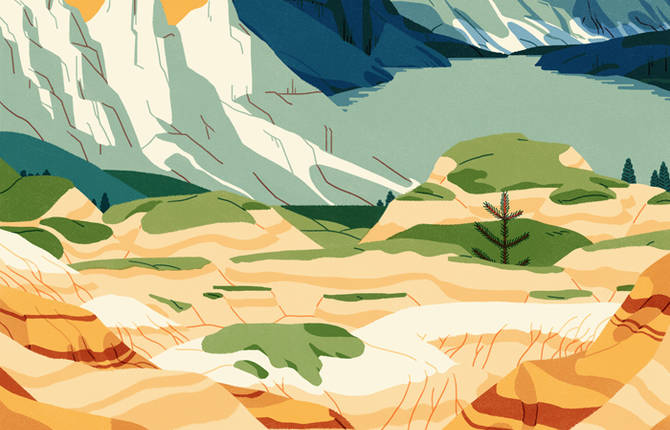 Lively and Imaginary Worlds in Illustration
