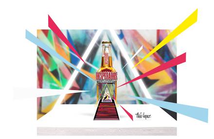 Geometrical & Colorful Artwork for Desperados Futuredition