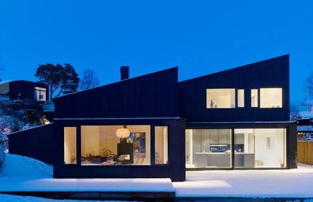 Modern Swedish House by Bornstein Lyckefors Arkitekter