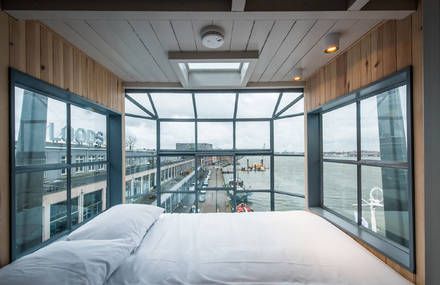 Surprising Crane Apartment in the Amsterdam Harbor
