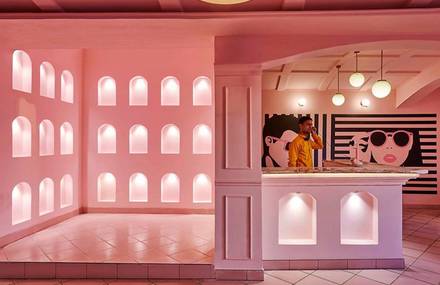 Extraordinary Pink Zebra Restaurant In India