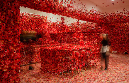 Yayoi Kusama Marvels us with her New Installation