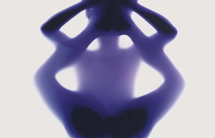 Stunning Photogram Portraits of Yoga Positions