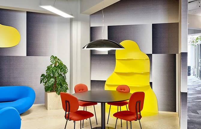 Colourful Office Interior Design