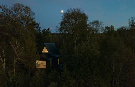 This Canadian A-Frame Home is like a Fairy Tale