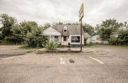 These Abandoned Gas Station are Stunning