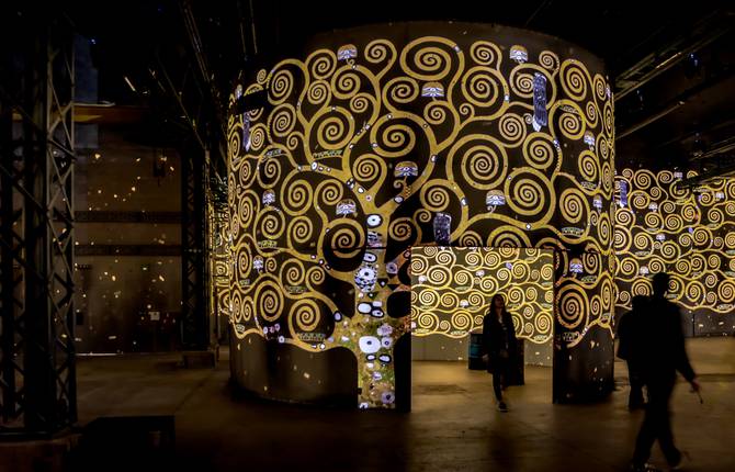 Immersive Exhibition on the Work of Gustav Klimt