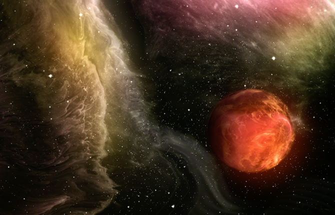 Illustrations and Videos of Planet Invented by Julia Vasilevskaya