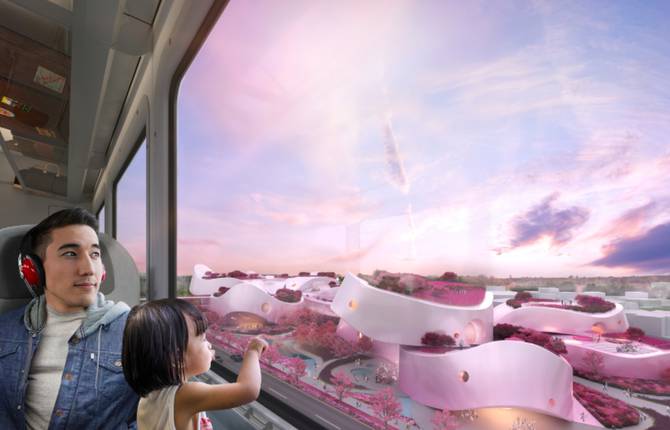 Pink-Coloured Building Design for Taoyuan’s Museum of Art