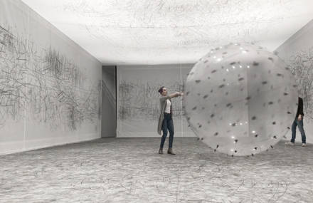An Incredible Gigantic Helium-Filled Drawing Tool
