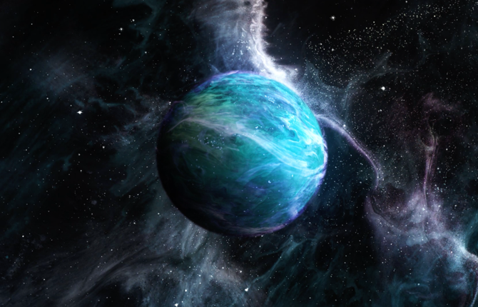 Illustrations and Videos of Planet Invented by Julia Vasilevskaya