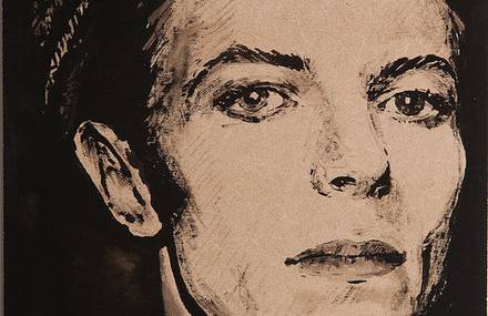 Beautiful Painting of David Bowie