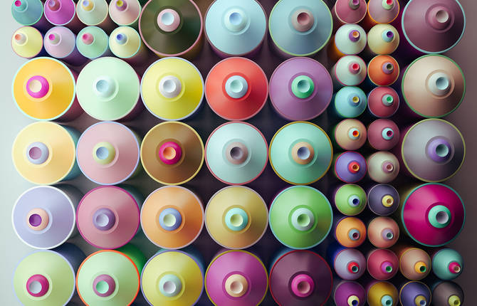 Harmonic Palettes of Colors