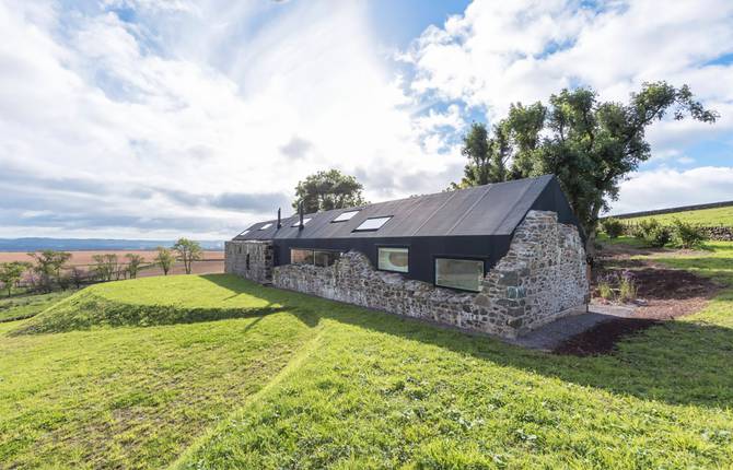 A Contemporary Home Inside 18th Century Ruins