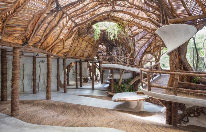 IK Lab Art Gallery Tropical Design in Tulum
