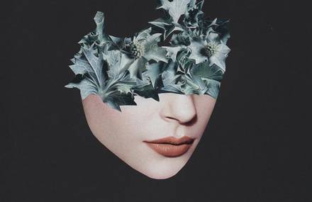 Sensual and Evocative Collages by Rozenn Le Gall