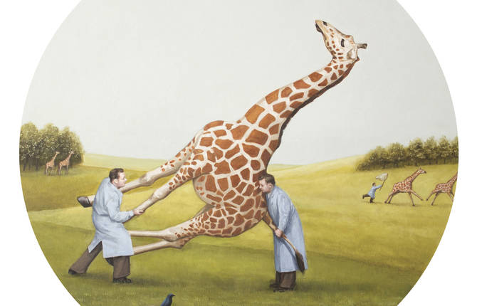 Satirical Image of Human Weakness