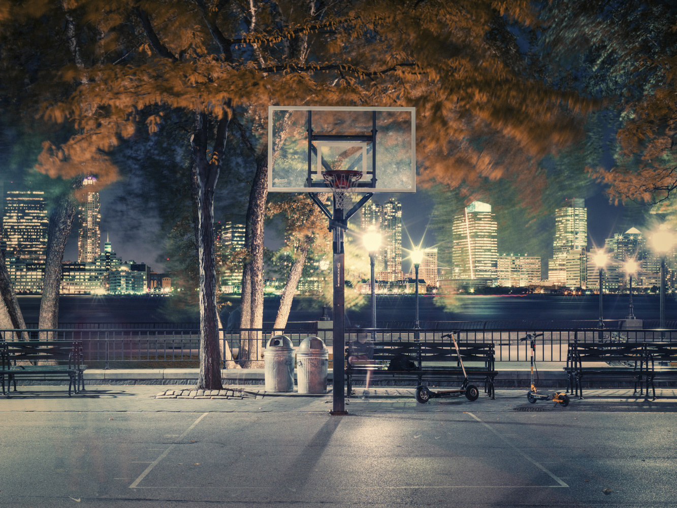Nelson A. Rockefeller Park #1, New York, NY,  From This Game We Play Series
