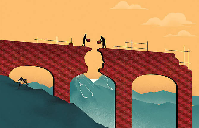 Disturbing And Beautiful Illustration By Davide Bonazzi