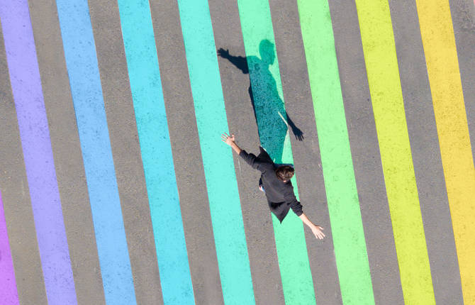 Emmanuel Carvajal Creates a Rainbow World