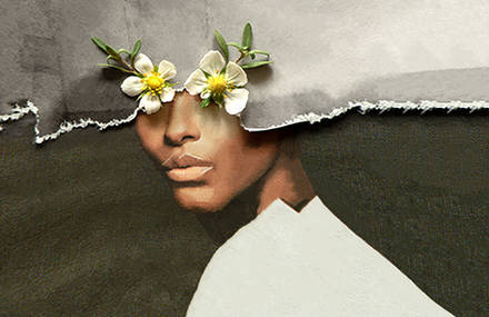 Graceful Flowery Collages
