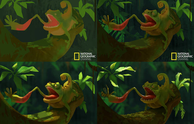 Cartoon National Geographic