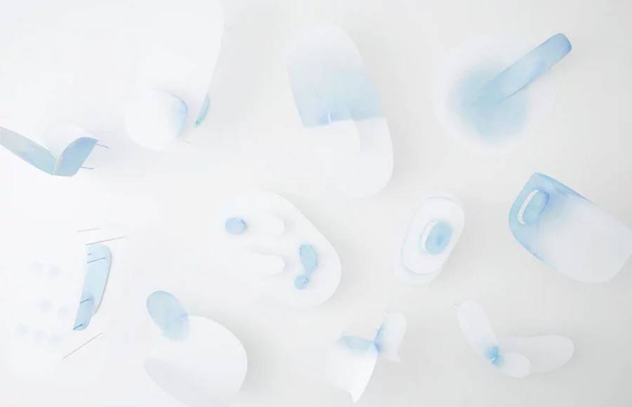 A Minimalist & Watercolor Collection by Nendo Design
