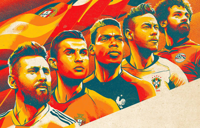 So Foot Magazine Cover for Fifa World Cup Russia 2018