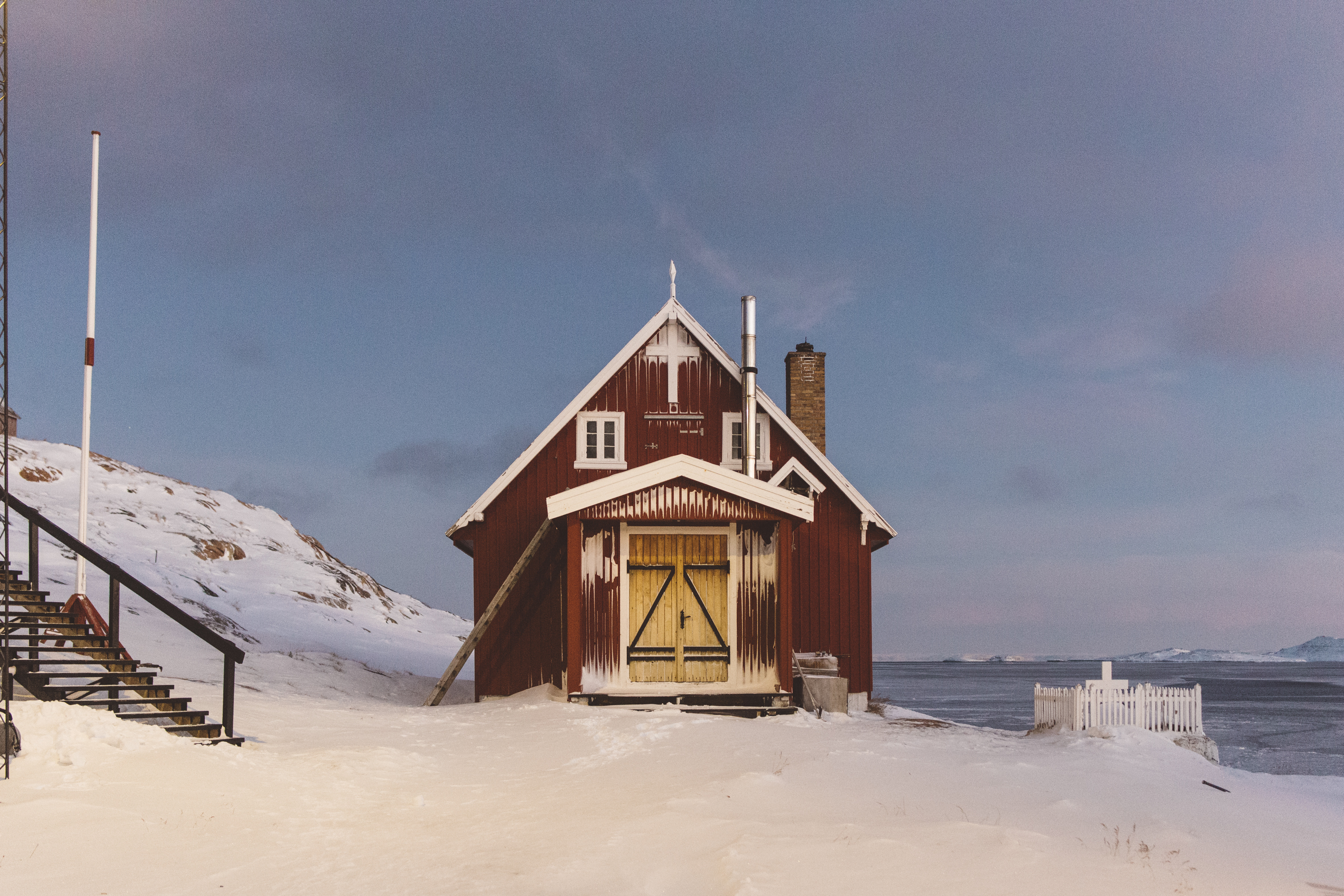 Protestant church of Akunnaaq - Temple protestant d'Akunnaaq