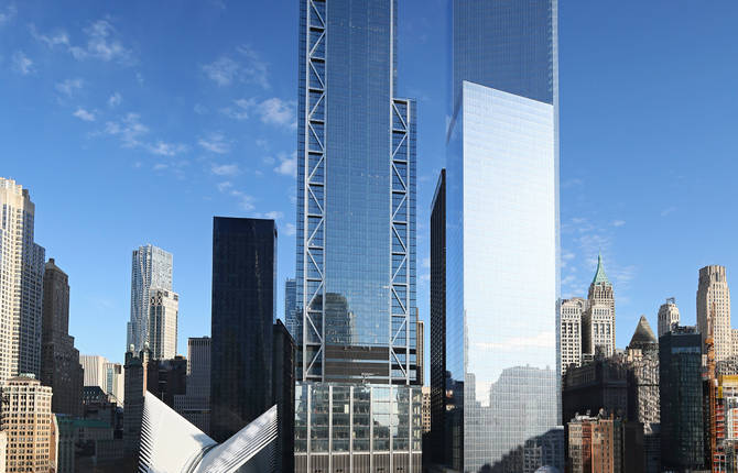 Rogers Stirk Harbour + Partners Finished the Three World Trade Center