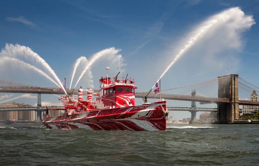 An Insolite Fireboat