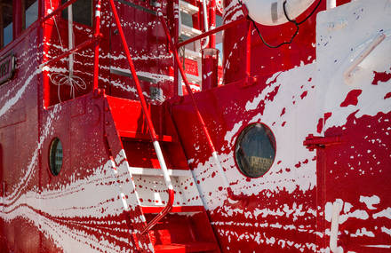 An Insolite Fireboat