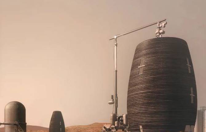 Space Factory Designed the Martian Home