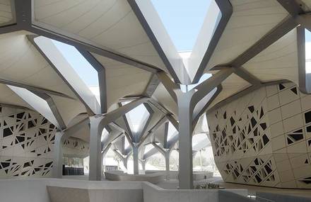 Visit Zaha Hadid’s King Abdullah Centre from the Inside