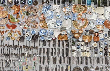 A Collection of Objects Extracted from the Bottom of a River